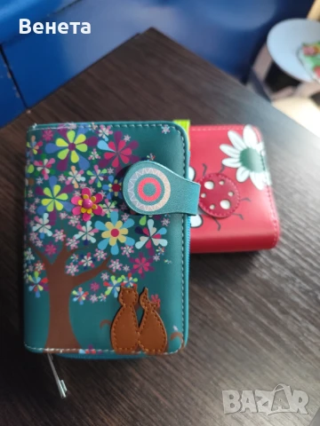 Шарени портомонета, снимка 2 - Портфейли, портмонета - 51200478