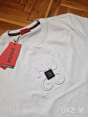 Страхотен мъжки екип къси панталони и тениска HUGO BOSS размер S M L XL 2XL , снимка 4 - Спортни дрехи, екипи - 53904122