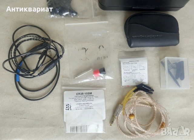 Легендарни професионални референтни слушалки Etymotic Research ER-4 MicroPro / USA, снимка 3 - Слушалки и портативни колонки - 53340517