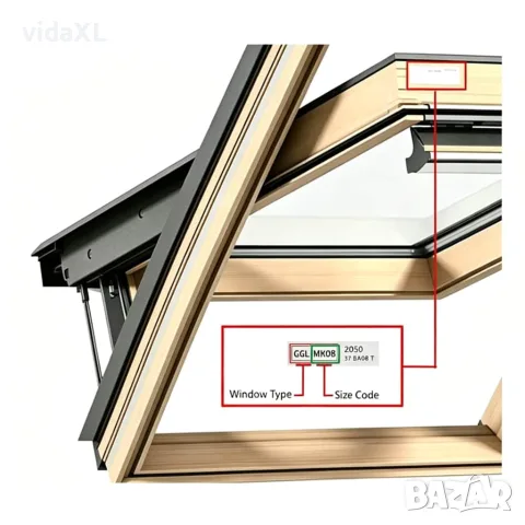 vidaXL Затъмняваща ролетна щора, черна, MK04, GGL и GGU, снимка 5 - Щори - 56145973