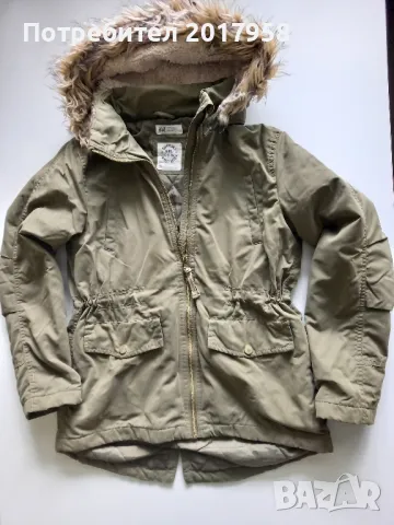 Яке тип парка H&M 146см, снимка 2 - Детски якета и елеци - 36476450