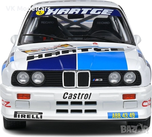 1990 BMW E30 Gr. A Adac Rally Deutchland 1/18 Solido, снимка 3 - Колекции - 52787972