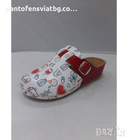 Дамско сабо цветен принт 36/41