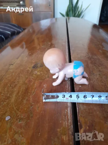 Стара механична кукла бебе, снимка 4 - Други ценни предмети - 48025973