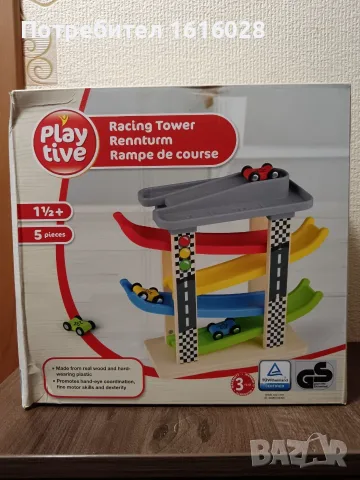 Състезателна кула с писта и колички Playtive Racing Tower. , снимка 6 - Образователни игри - 56341689