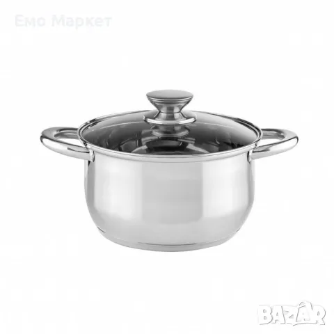 Комплект съдове за готвене Muhler от 12 части, неръждаема стомана, снимка 8 - Съдове за готвене - 50365316