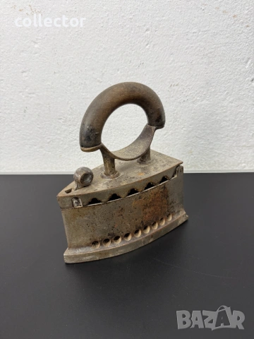 Чугунена ютия на жар / въглени. №7820