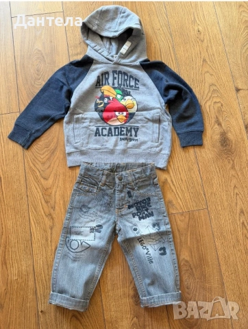 Детски маркови дънки и анорачета, снимка 6 - Бебешки дънки - 52413658