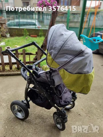 Бебешка      количка.       ZIPP, снимка 4 - Детски колички - 56046696