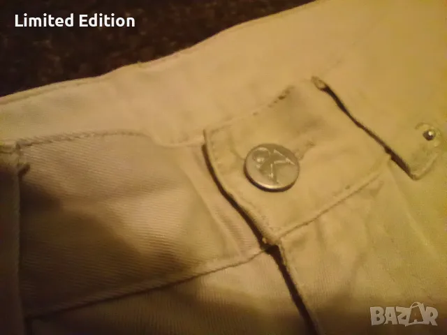 Унисекс дънки Calvin Klein сатенен конец, снимка 3 - Дънки - 48407513