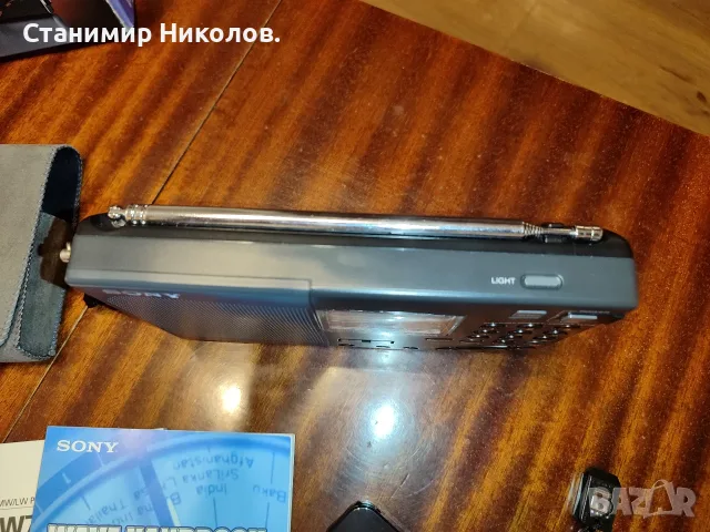 Радио Sony ICF-SW7600G FM Stereo/SW/MW/LW PLL World Radio., снимка 6 - Радиокасетофони, транзистори - 55949784