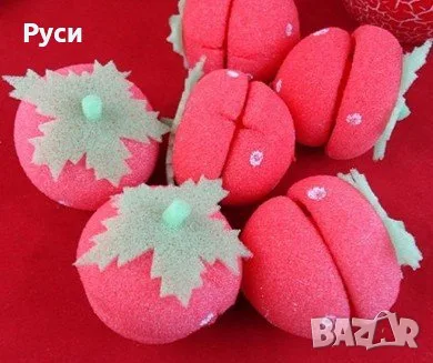 Ролки за коса Peco Roll, Дунапренени ролки, снимка 6 - Аксесоари за коса - 21620898