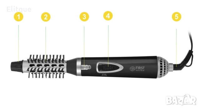 Четка за коса FIRST - Перфектна коса всеки ден, снимка 6 - Преси за коса - 52854459