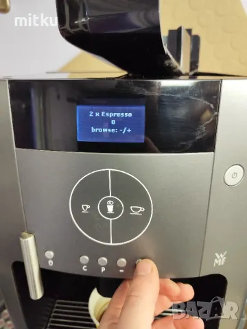 кафе машина WMF 450 touch titan, снимка 9 - Кафемашини - 48433828