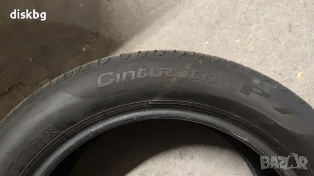 4 броя летни гуми 215/55 R17 PIRELLI CINTURATO P7 94W Dot 0320, грайфер 4,3мм, снимка 4 - Гуми и джанти - 49758514