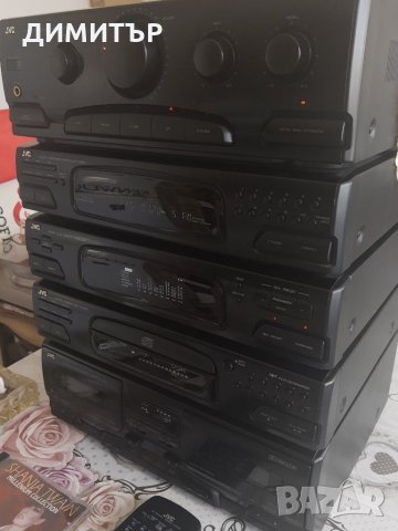 Аудиосистема JVC E78, снимка 12 - Ресийвъри, усилватели, смесителни пултове - 28742708