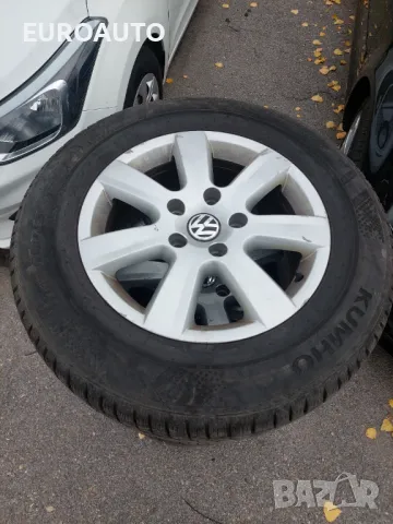 4 броя оригинални лети джанти със зимни гуми 17 цола; Volkswagen