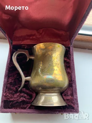 Масивна рядка чаша от сватбата на Чарлз иДаяна-1981год., снимка 6 - Антикварни и старинни предмети - 49163449