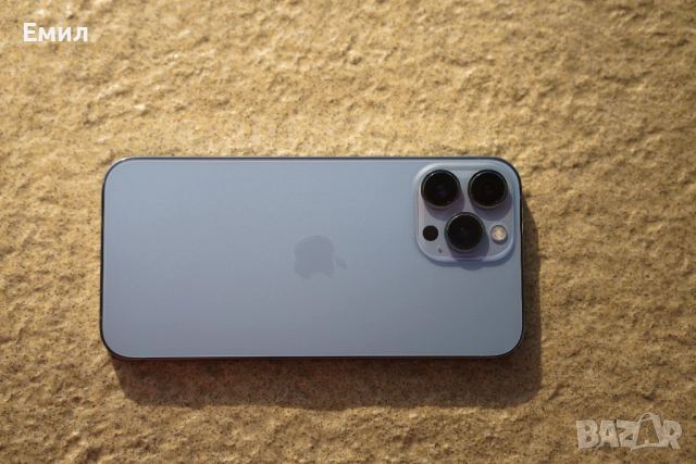 iPhone 13 Pro Max, Sierra Blue, 128GB, снимка 3 - Apple iPhone - 52836858