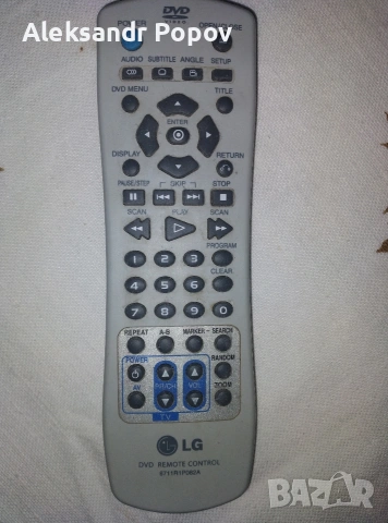 дистанционно управлениеDVD LG, снимка 2 - Дистанционни - 53950114