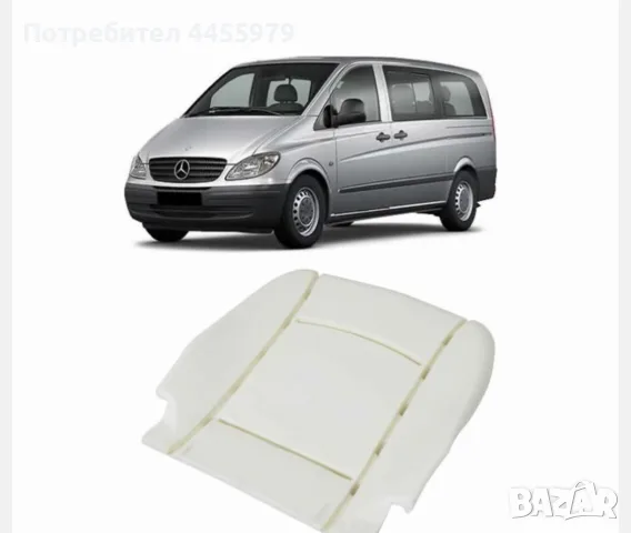 Дунапренова подложка седалка за Mercedes Vito Viano W639 2003-2014, снимка 7 - Аксесоари и консумативи - 56153669