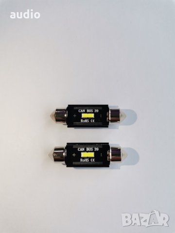 Диодна сулфидна крушка C5W 12-24v/39мм, снимка 1