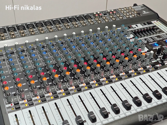 професионален активен миксер смесител мишпулт стъпало усилвател BEHRINGER PMP 6000, снимка 6 - Ресийвъри, усилватели, смесителни пултове - 54251000