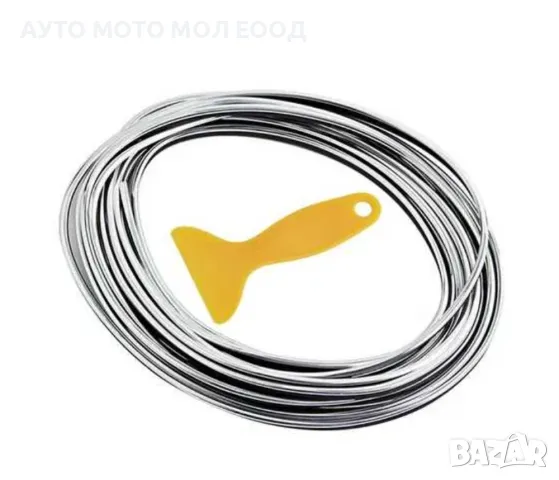 Декоратина лайсна за интериор на автомобил - 5 метра/5 цвята., снимка 6 - Аксесоари и консумативи - 49970481