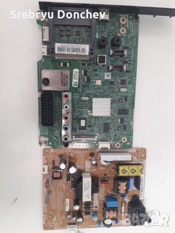 Main board BN94-06136N и захранване BN44-00492A от телевизор със счупен дисплей Samsung UE32EH400