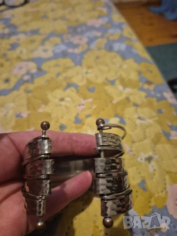 метална гръцка гривна, снимка 2 - Гривни - 51369687