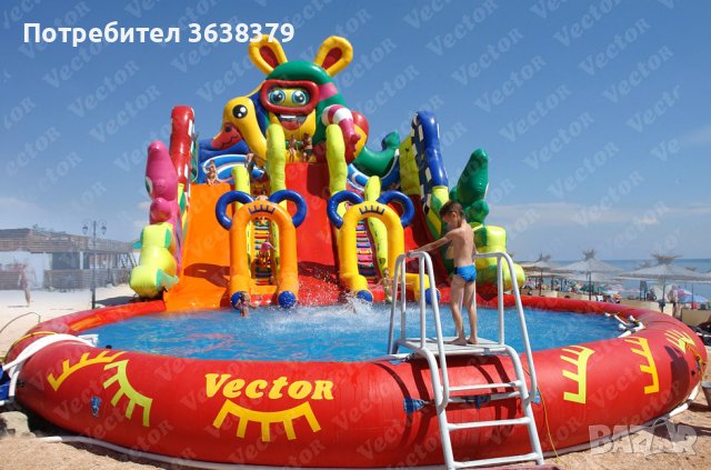 Надуваеми водни пързалки и басейни/ Inflatable water slides and pools, снимка 6 - Басейни и аксесоари - 39624522