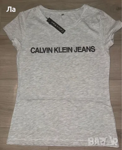 Дамски тениски Calvin Klein, снимка 3 - Тениски - 56185425