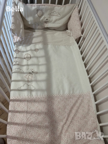 Бебешко креватче, матрак и чаршафи, завивка, снимка 4 - Бебешки легла и матраци - 52956183