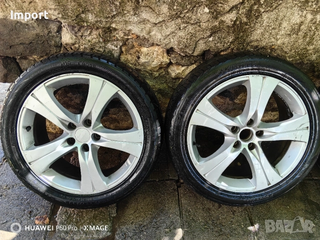 4бр. Алуминиеви джанти AUTEC за MERCEDES 5х112 18 цола с гуми 245/45/18, снимка 3 - Гуми и джанти - 51735412