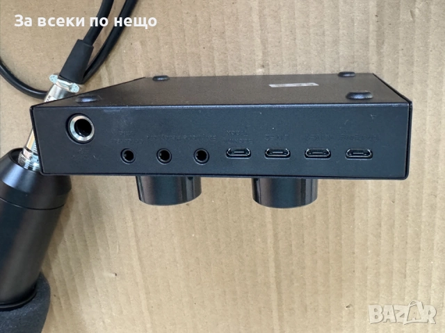 V8 аудио USB външна звукова карта + Микрофон, снимка 9 - Микрофони - 56132466