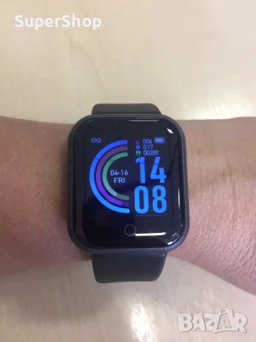 ПРОМО Умен Смарт Часовник Y68 Гривна Smart Watch крачкомер часовници, снимка 5 - Смарт гривни - 50949938