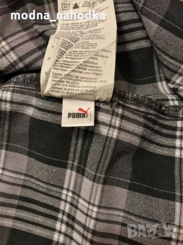 Спортно-елегантна мъжка риза PUMA, снимка 4 - Ризи - 34947545