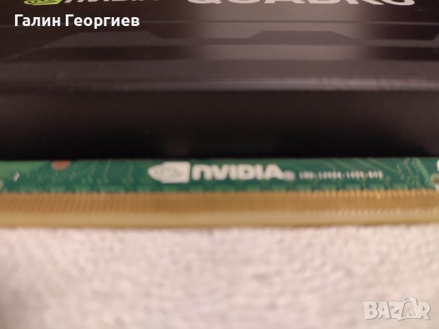 Видео карта NVIDIA Quadro K4200 4GB DDR5 256BIT, снимка 9 - Видеокарти - 39877090