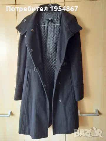 Mango вълнено палто с подплата размер М, снимка 2 - Палта, манта - 48052113