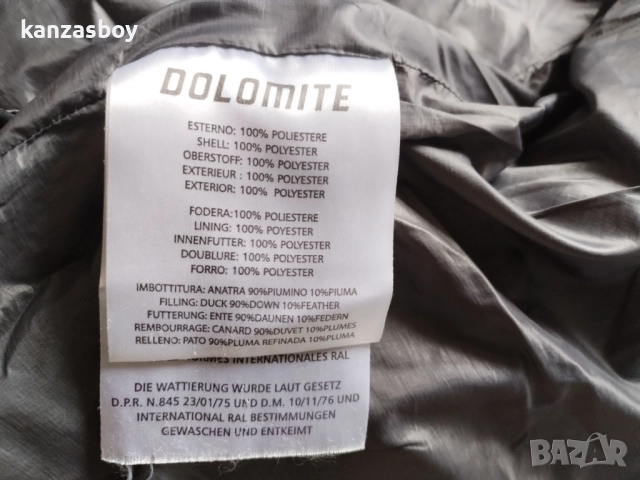 dolomite down jacket - мъжко пухено яке ХЛ, снимка 12 - Якета - 52458812