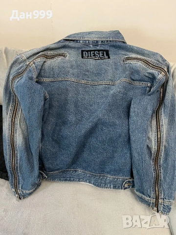 Уникално дънково яке Diesel, снимка 3 - Якета - 54192964