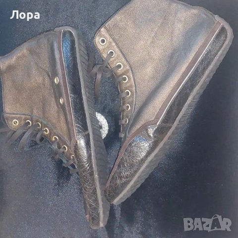 Дамски кецове естествена кожа, снимка 3 - Кецове - 48087990