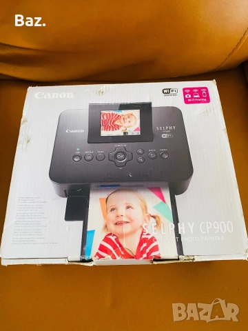 Canon  selphy   CP900   Wi - Fi, снимка 2 - Принтери, копири, скенери - 56200944