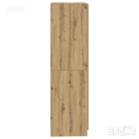 vidaXL Гардероб Artisan Дъб 90x52x200 cm Инженерна дървесина, снимка 5 - Гардероби - 56148253
