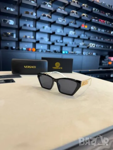 очила с черен обикновен калъф versace miu miu emporio armani loewe, снимка 2 - Слънчеви и диоптрични очила - 50423230