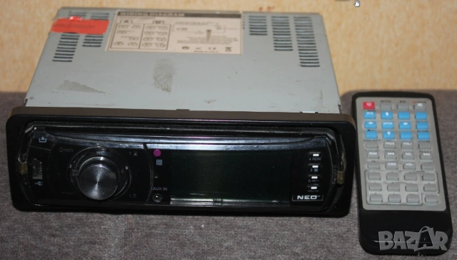 автомобилен mp4-mp3 радиоплеяр NEO+дистанционно