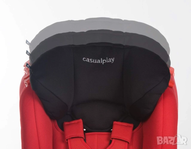 Детско/Бебешко Столче за Кола Casualplay Beat Isofix Damson [917] 9-25 kg, Монтаж Isofix +TopTether!, снимка 4 - Столчета за кола и колело - 52244867