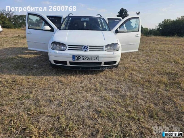 VW Golf Variant 1.9 90, снимка 2 - Автомобили и джипове - 50890268