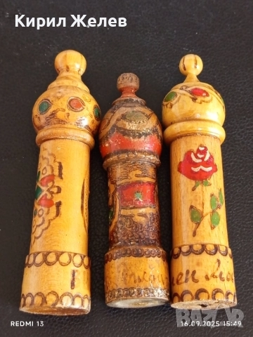 Стари дървени мускалчета за розова вода за КОЛЕКЦИЯ ДЕКОРАЦИЯ 51319, снимка 6 - Други ценни предмети - 51733963