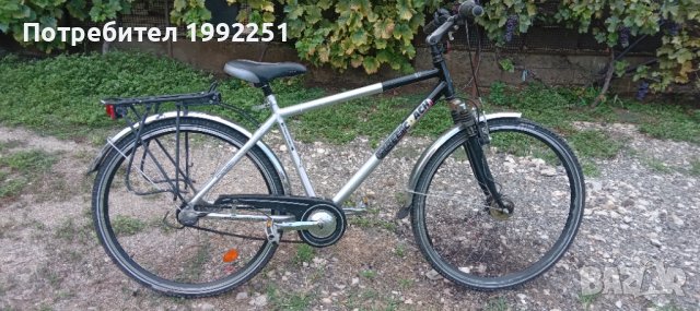 Велосипед номер 30. Street Coach. Алуминиева рамка. 50см от седалката до центъра на средното. 28 цол